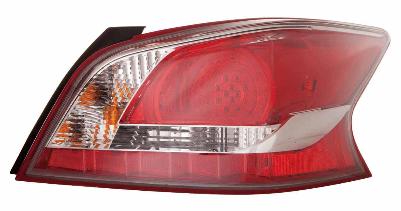 Feu arrière côté passager Nissan Altima 2013-2014, capuchon LED, NI2801196C - Hunt Parts