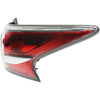 2015 Nissan Altima Sedan Tail Lamp Passenger Side Without Led High Quality