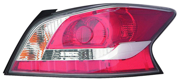 2015 Nissan Altima Tail Lamp Passenger Side Without Led Economy Quality