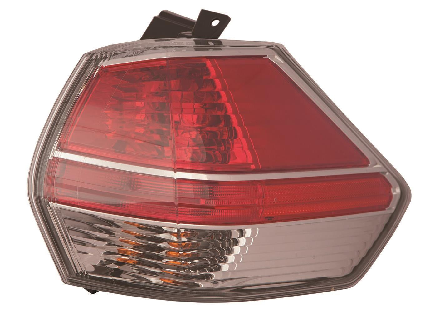 Feu arrière côté passager pour Nissan Rogue 2014-2016 (fabrication USA), référence Capa, NI2805102C - Hunt Parts