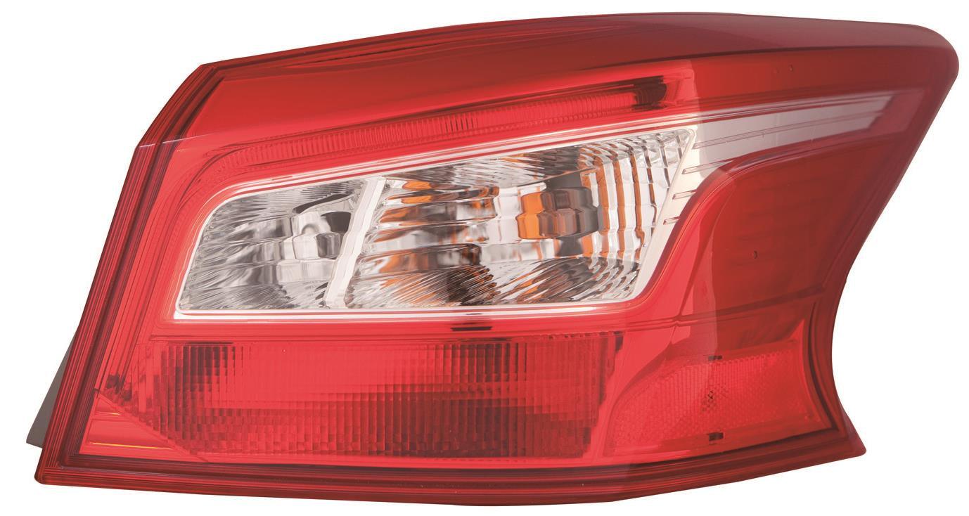 Feu arrière côté passager pour Nissan Sentra 2016-2019 (fixé sur la carrosserie), haute qualité, NI2805108