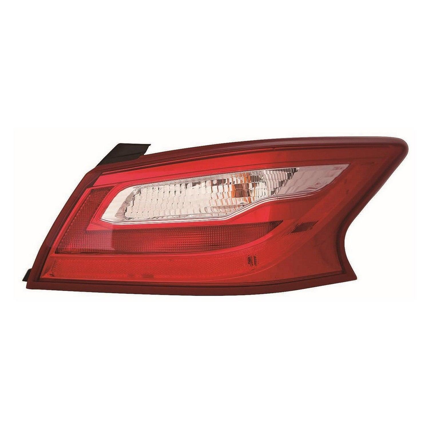 Feu arrière côté passager pour Nissan Altima Sedan 2017-2018, modèle SR, avec contour rouge foncé, haute qualité, NI2805111