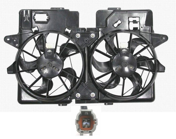 2000-2006 Nissan Sentra Cooling Fan Assembly Sentra 1.8L 00-01/2.0L 00-06