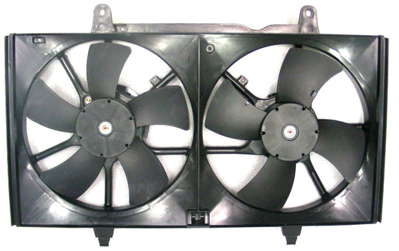 2002-2006 Nissan Altima Sedan Cooling Fan Assembly 2.5 3.5L