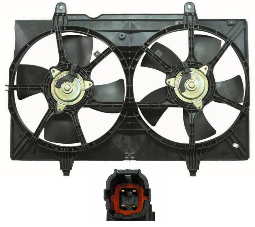 Ensemble ventilateur de refroidissement Nissan Quest 2004-2008, NI3115126