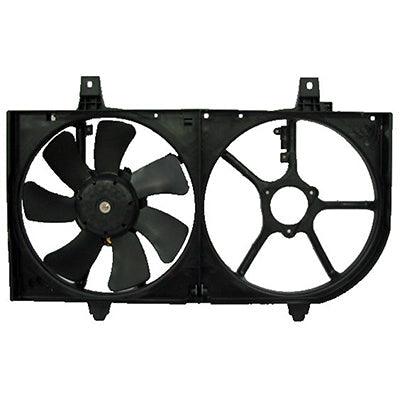 2002-2006 Nissan Sentra Cooling Fan Assembly 1.8L Without Ac