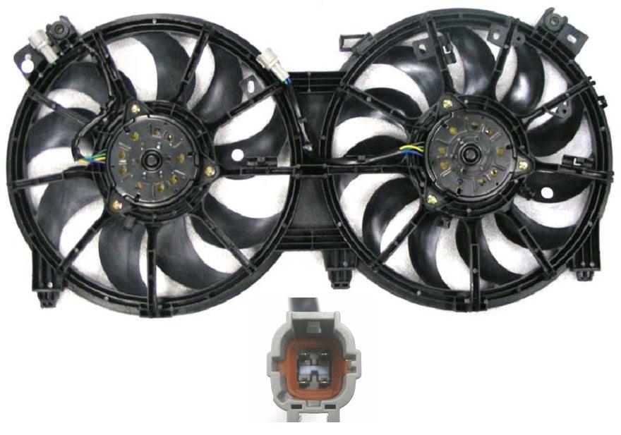 Ensemble ventilateur de refroidissement Nissan Altima Sedan 2007-2018, NI3115134