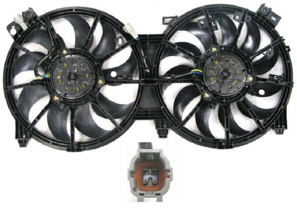 2008-2013 Nissan Altima Coupe Cooling Fan Assembly
