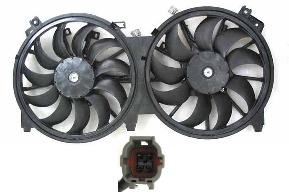 Ensemble ventilateur de refroidissement Nissan Maxima 2009-2014 3.5L Économique Qualité, NI3115139U