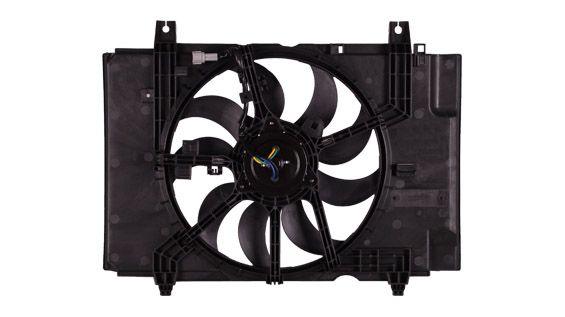 2009-2014 Nissan Cube Cooling Fan Assembly M/T Base Model Without Ac With Atc