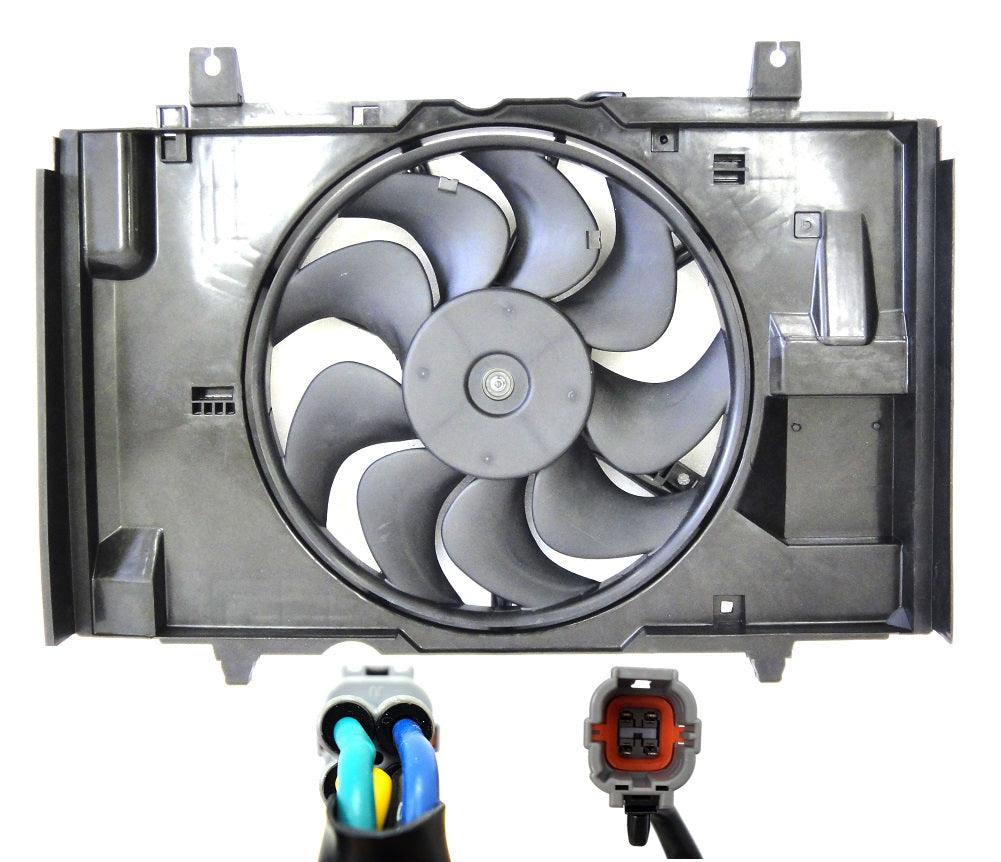 Ensemble ventilateur de refroidissement Nissan Cube 2009-2012 AT 09-12/S Mdl 09-12/Mt avec base AC Mdl 09-12, NI3115141