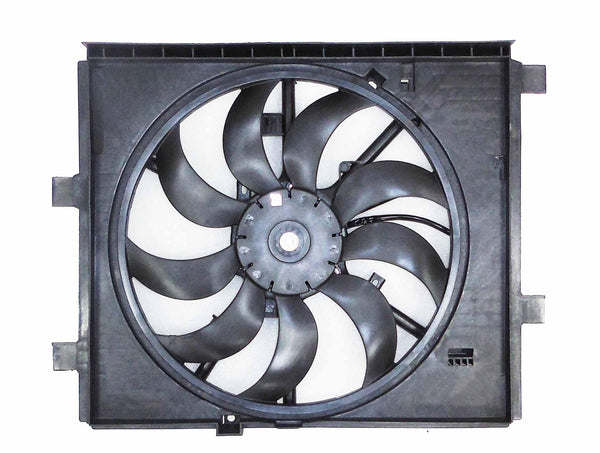 2011-2014 Nissan Juke Cooling Fan Assembly 1.6L Without Control