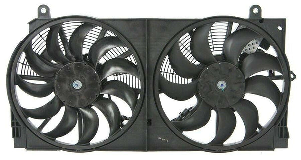 2018-2020 Nissan Leaf Cooling Fan Assembly Two Fan Assemblys Side By Side Sl/Sv Model With 214934Gaoa Module