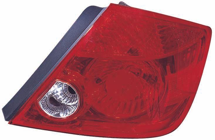 Feu arrière côté passager Scion TC 2005-2007 Rouge/Transparent Haute Qualité, SC2819102