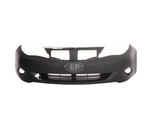 Pare-chocs avant Subaru Impreza 2008-2011 apprêté sans lèvre inférieure avec antibrouillards ronds (Impreza/WRX), SU1000158