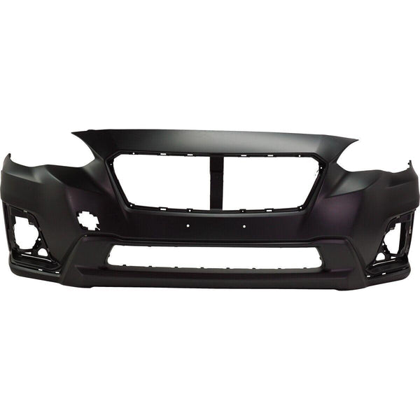 2018-2019 Subaru Crosstrek Bumper Front Primed With Textured Center Lower Capa 