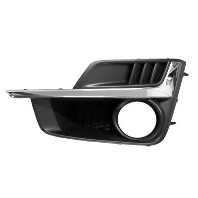 Enjoliveur de feu antibrouillard avant côté conducteur pour Subaru Impreza 2015-2016 avec moulure chromée, SU1038110