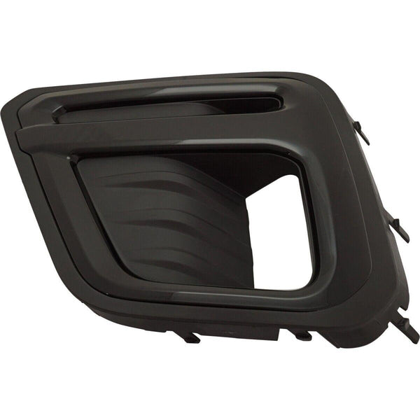 2019-2021 Subaru Forester Fog Lamp Bezel Front Driver Side Glossy Black With Black Texture Use With Led Fogs Sport Model 