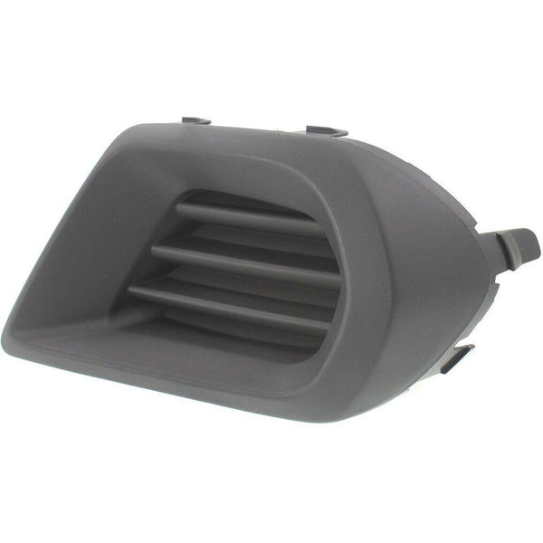 2014-2016 Subaru Forester Fog Lamp Cover Front Passenger Side Matte-Black Without Hole (2.5L) 