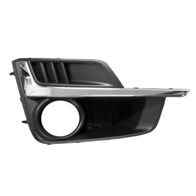 Enjoliveur de feu antibrouillard avant côté passager pour Subaru Impreza 2015-2016 avec moulure chromée, SU1039110