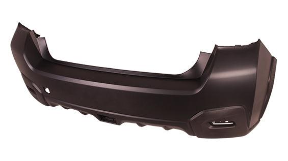 2016-2017 Subaru Crosstrek Bumper Rear Primed With Textured Ends Capa 