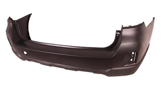 2015-2017 Subaru Outback  Bumper Rear Primed Without Sensors Upper Primed Lower Textured 