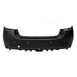 2017-2020 Subaru Wrx Bumper Rear Primed With Textured Lower With Sensor 