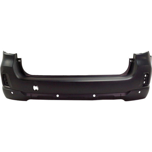 2017 Subaru Outback  Bumper Rear With Sensor Upper Smooth With Lower Textured 