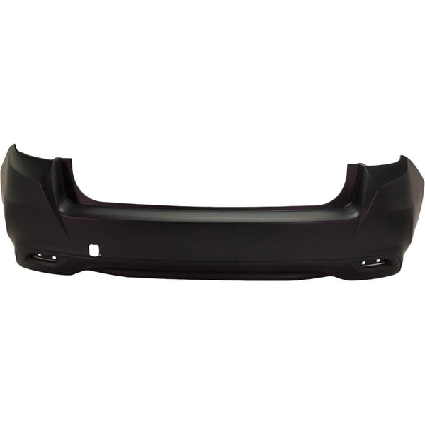 2017-2021 Subaru Impreza Bumper Rear Primed With Textured Lower Without Sensor Wgn Capa 