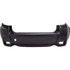 2018-2021 Subaru Crosstrek Bumper Rear Primed With Textured Without Sensor Capa 