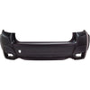 2018-2021 Subaru Crosstrek Bumper Rear Primed With Textured Without Sensor 
