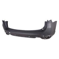 2019-2021 Subaru Forester Bumper Rear Partial Primed With Sensor Sport Model Capa 