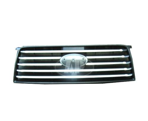 Calandre Subaru Forester 2006-2008 peinte en argent (modèle de base sans version Sport), SU1200136