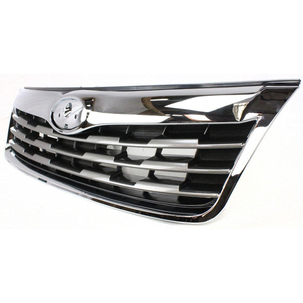 2009-2010 Subaru Forester Grille Chrome/Gray 