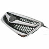 2010-2012 Subaru Legacy Grille Chrome/Black Sedan 