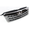 2010-2012 Subaru Outback  Grille Chrome/Black 