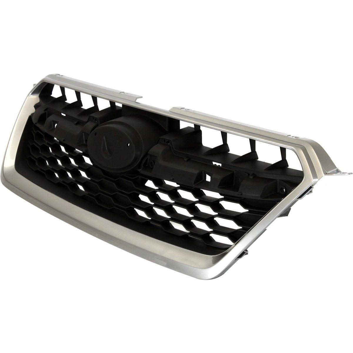 Calandre Subaru Impreza 2012-2014 grise avec moulure chromée, SU1200145