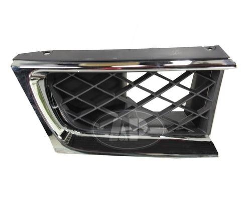 Calandre extérieure côté passager Subaru Impreza 2006-2007 Noir mat avec moulure chromée (Impreza/Outback), SU1200147