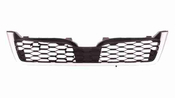 2014-2016 Subaru Forester Grille Matte Dark Gray With Chrome Mldg 2.0L Turbo (Bumper Mounted) 