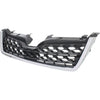2014-2016 Subaru Forester Grille Matte Dark Gray With Chrome Mldg 2.5L (Bumper Mounted) 
