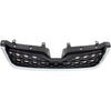 2014-2016 Subaru Forester Grille Matte Dark Gray With Chrome Mldg 2.5L (Bumper Mounted) 