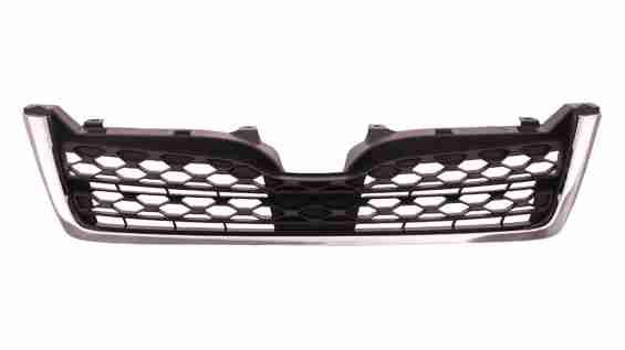 2014-2016 Subaru Forester Grille Matte Dark Gray With Chrome Mldg 2.5L (Bumper Mounted) 