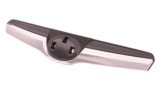 Calandre supérieure noire mate avec moulure chromée pour Subaru Forester 2014-2016, montée sur capot, 2,5 L, SU1200155