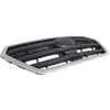 2015-2017 Subaru Legacy Grille Matte Dark Gray With Silver Gray Moulding 
