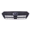 2015-2017 Subaru Legacy Grille Matte Dark Gray With Silver Gray Moulding 