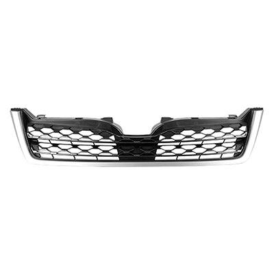 2014-2016 Subaru Forester Grille 2.5L Matte Dark Gray With Painted Gray Moulding 