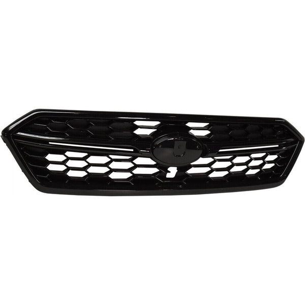 2018-2020 Subaru Wrx Grille Dark Gray For Model Without Sti 
