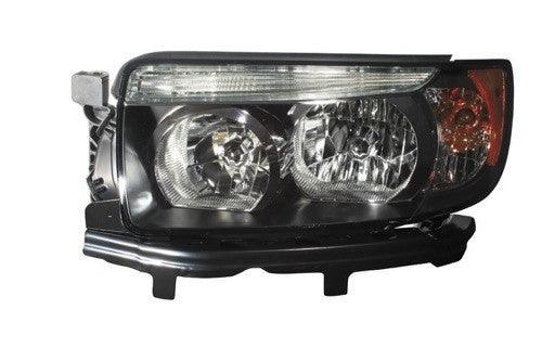 Phare avant gauche pour Subaru Forester 2007-2008 avec pack Sport (noir), référence Su2502135C - Hunt Parts