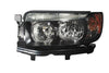 Head Lamp Driver Side Subaru Forester 2007-2008 With Sport Pkg (Black) Capa , Su2502135C