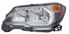 2014-2016 Subaru Forester Head Lamp Driver Side Halogen 2.0L Gray Bezel High Quality 